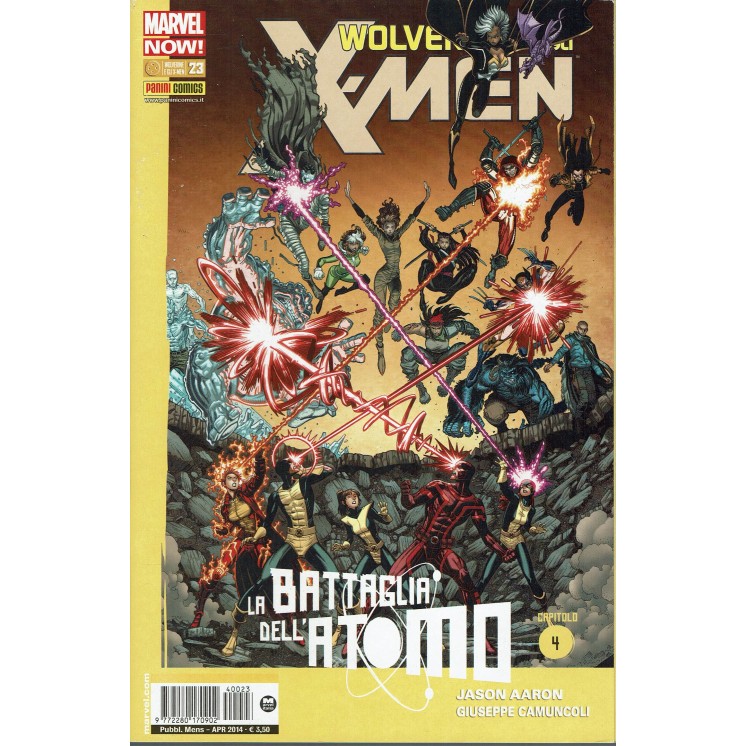 WOLVERINE & gli X-MEN n.23 La Battaglia dell'Atomo 4 ed.Panini