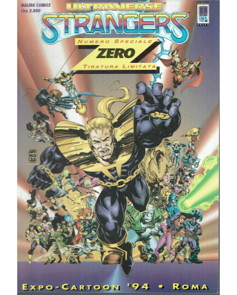 Ultraverse Strangers 0 Tiratura Limitata Expo-Cartoon '94 Roma ed.GP Press SU06