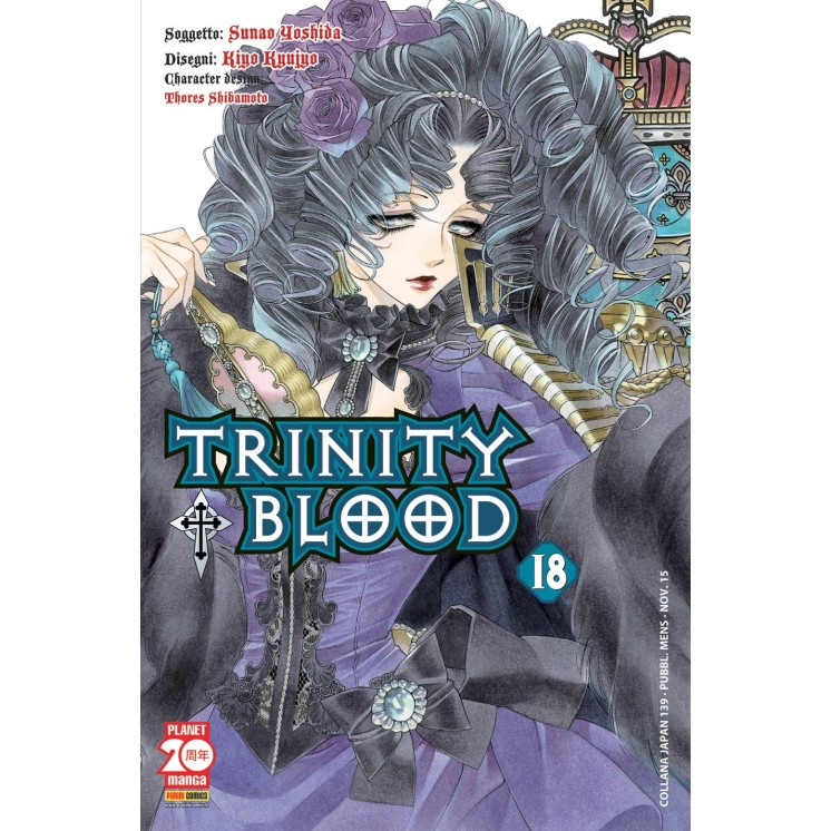 Trinity Blood n.18 di Yoshida, Kyuiyo, Shihamoto  ed.Planet Manga