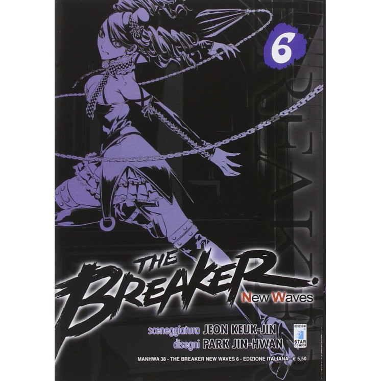 The Breaker New Waves  6 di Keuk-Jin, Jin-Hwan ed.Star Comics NUOVO