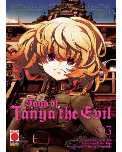 Saga of Tanya the evil  03 di Shinobu Shinotsuki ed.Panini NUOVO