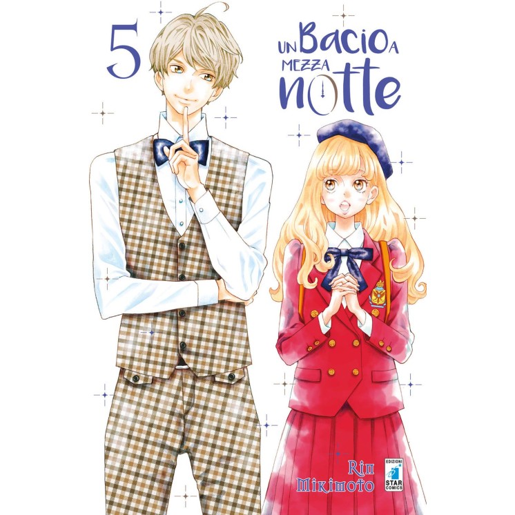 Un bacio a mezza notte  5 di Riu Mikimoto ed.Star Comics NUOVO