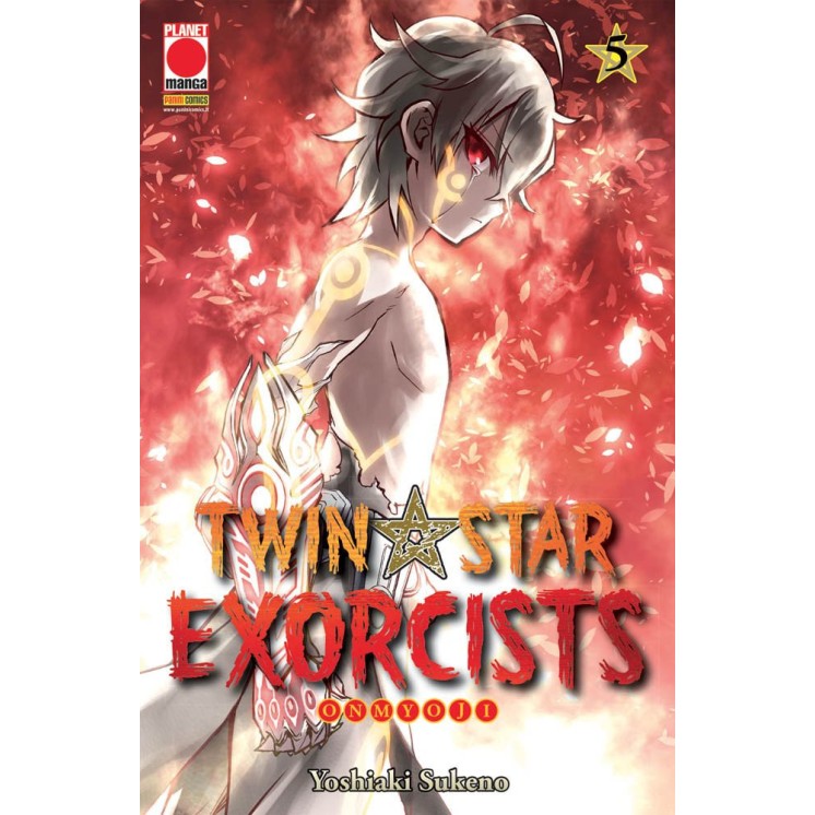 Twin Star Exorcist  5 di Yoshiaki Sukeno ed.Panini NUOVO  