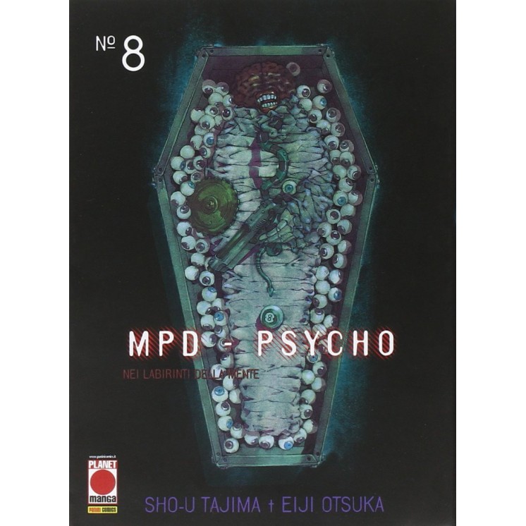 MPD Psycho n. 8 di Sho-U Tajima, Eiji Otsuka  prima ristampa ed.Panini 