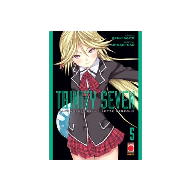 Trinity Seven L'Accademia delle Sette Streghe  5 di Kenji Saito ed.Panini 
