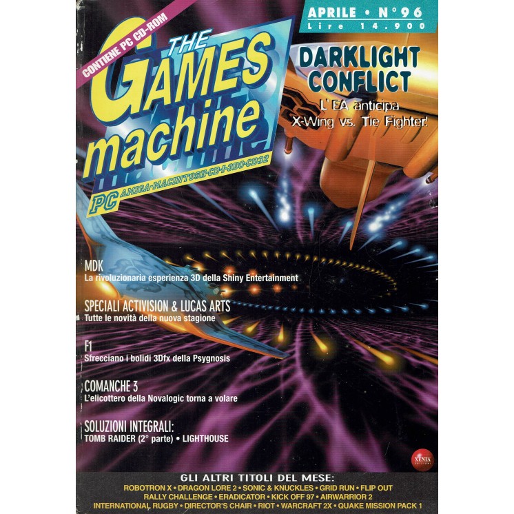 The Games Machine  96 aprile 1997 MDK, COMANCHE 3, LUCAS ARTS FF16