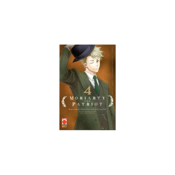 Moriarty the Patriot  4 di Takeuchi e Miyoshi ed.Panini NUOVO