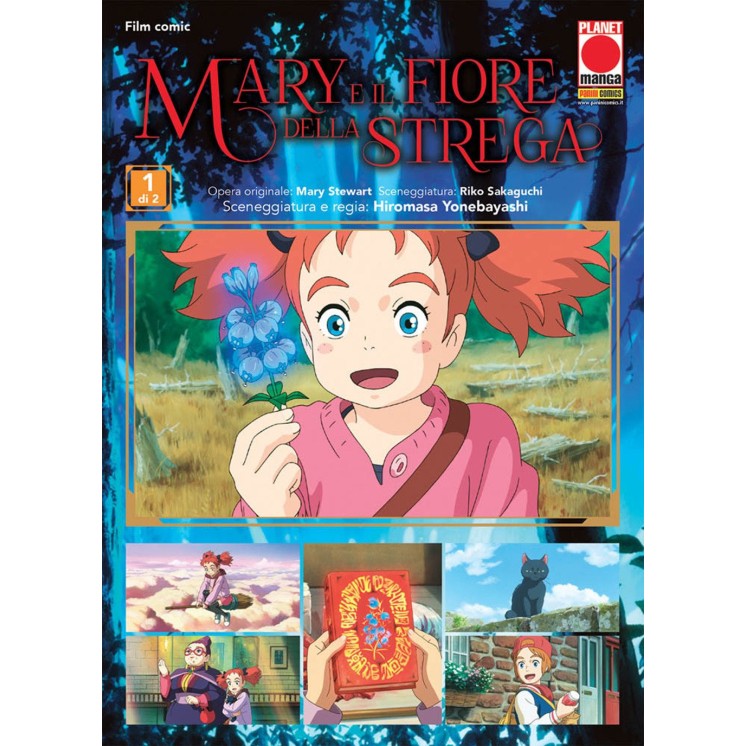 Mary e il fiore della strega 1 di 2 di Yonebayashi ed.Panini NUOVO