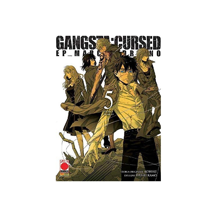 Gangsta Ep Marco Adriano  5 di Kamo Kohse ed.Panini NUOVO  