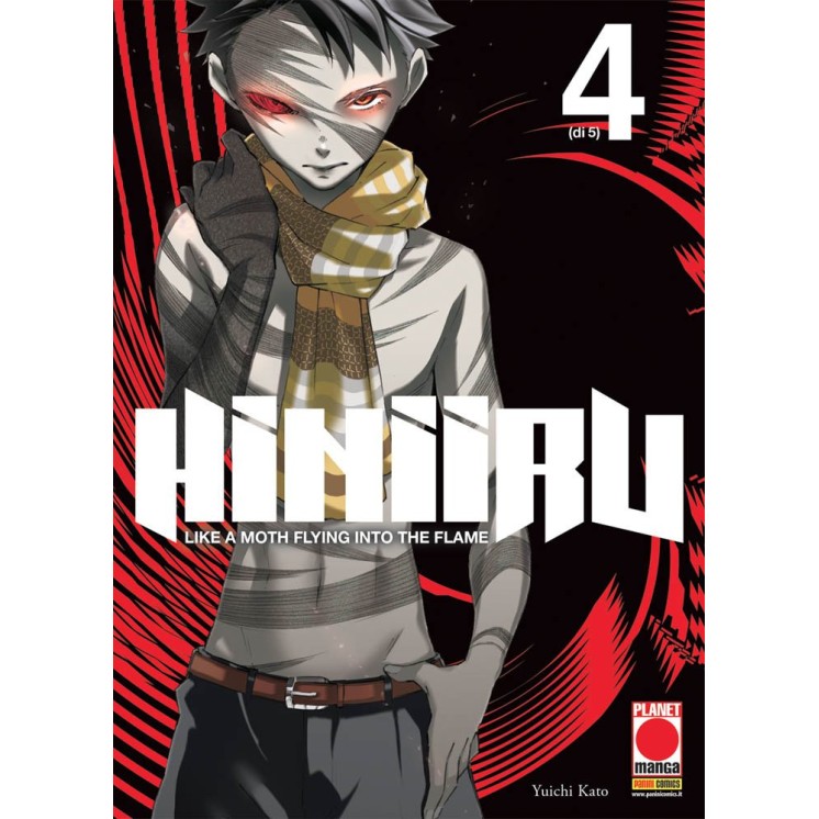 Hiniiru n.4 like a moth flying into flame di Yuichi Kato ed.Panini NUOVO