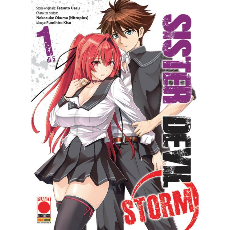 Sister Devil Storm 1di5 di Uesu e Okuma ed. Planet Manga  