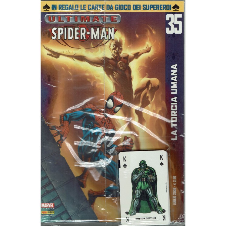 ULTIMATE SPIDER-MAN n.35 La Torcia Umana CON GADGET ed. Panini