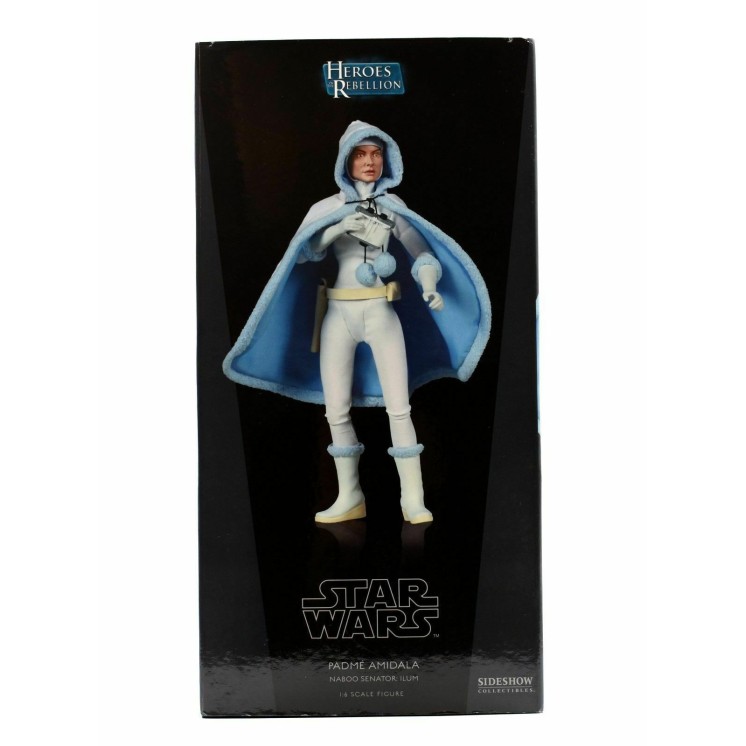 PADME' AMIDALA FIGURE Sideshow Star Wars Heroes of The Rebellion 1:6 Scale Gd47