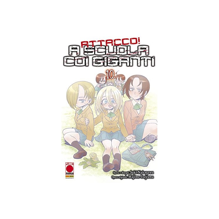 Attacco a scuola coi Giganti n. 10 di Isayama - Martina's Fumetti