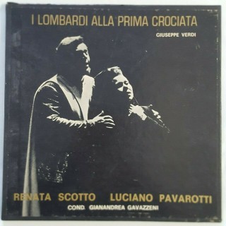 603 33 Giri Verdi: I Lombardi alla Prima Crociata - Pavarotti, Scotto MRF 48 603 33 Giri Verdi: I Lombardi alla Prima Crociata - Pavarotti, Scotto MRF 48