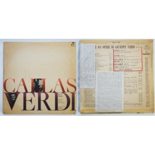 608 33 Giri Callas: Arie da Opere di G. Verdi - MOD. 1565 V.C.M. 33QCX 10498 608 33 Giri Callas: Arie da Opere di G. Verdi - MOD. 1565 V.C.M. 33QCX 10498