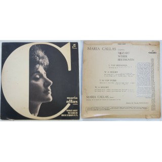 610 33 Giri Callas canta Mozart, Weber e Beethoven - Columbia 33 QCX 10497 610 33 Giri Callas canta Mozart, Weber e Beethoven - Columbia 33 QCX 10497