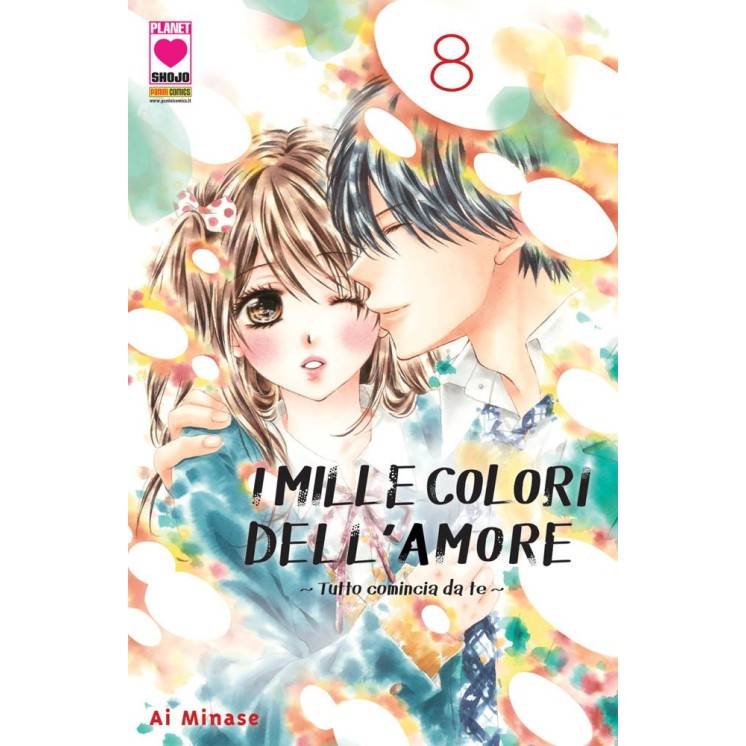 i mille colori dell'amore  8 di Ai Minase ed.Panini NUOVO 
