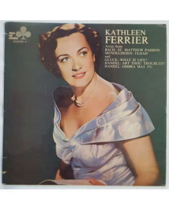 628 33 Giri K. Ferrier: A Recital of Arias - Ace of Clubs Record 4 ACL 308