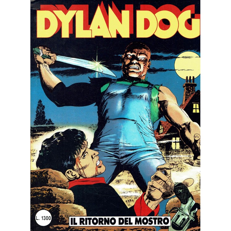 Dylan Dog n.  8 IL RITORNO DEL MOSTRO originale ed.Bonelli OTTIMO