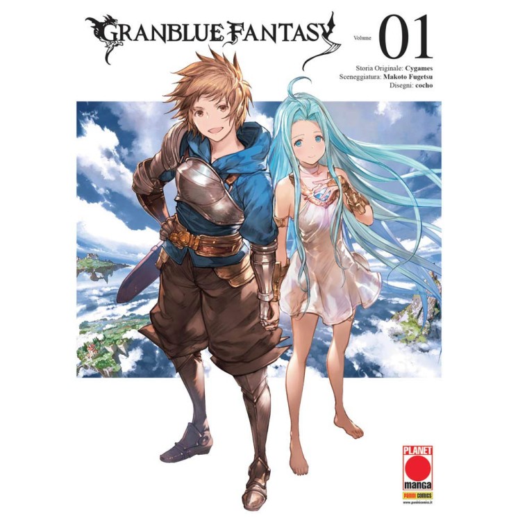 Granblue Fantasy 1 di Cygames, Fugetsu, cocho NUOVO ed.Panini