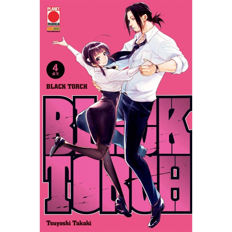 Black Torch 4 di Tsuyoshi Takaki ed.Panini
