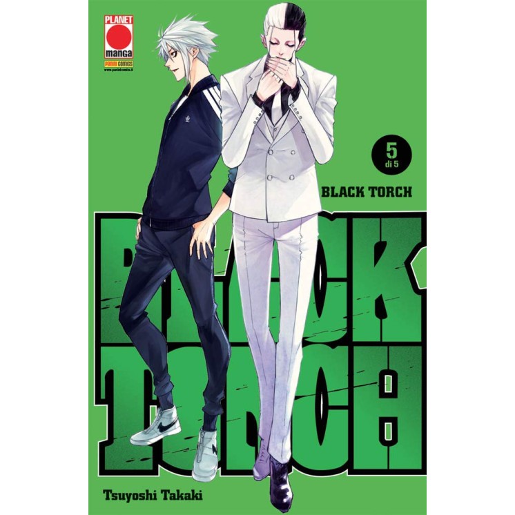 Black Torch 5 di Tsuyoshi Takaki ed.Panini