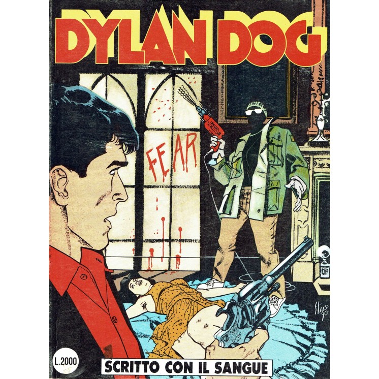 Dylan Dog n. 47 SCRITTO CON IL SANGUE originale ed.Bonelli  