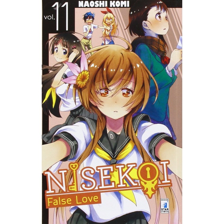 Nisekoi. False Love 11 di Naoshi Komi NUOVO ed. Star Comics	