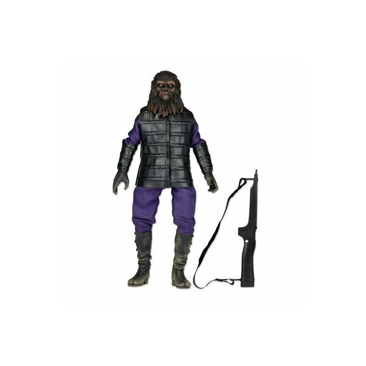 Planet Of The Apes Classico Gorilla Soldier 8 " Rétro Figura Bambola Neca Gd30