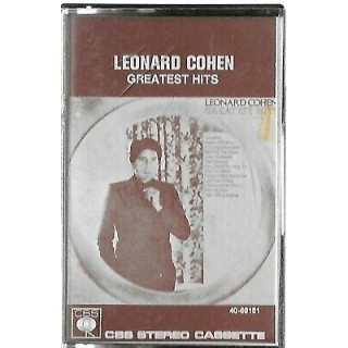 Musicassetta 063 Leonard Cohen: Greatest Hits - CBS 40-69161