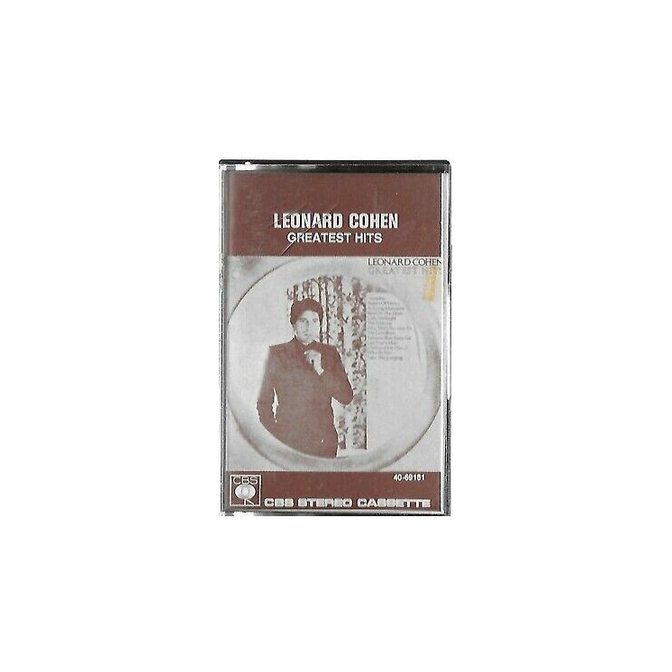 Musicassetta 063 Leonard Cohen: Greatest Hits - CBS 40-69161