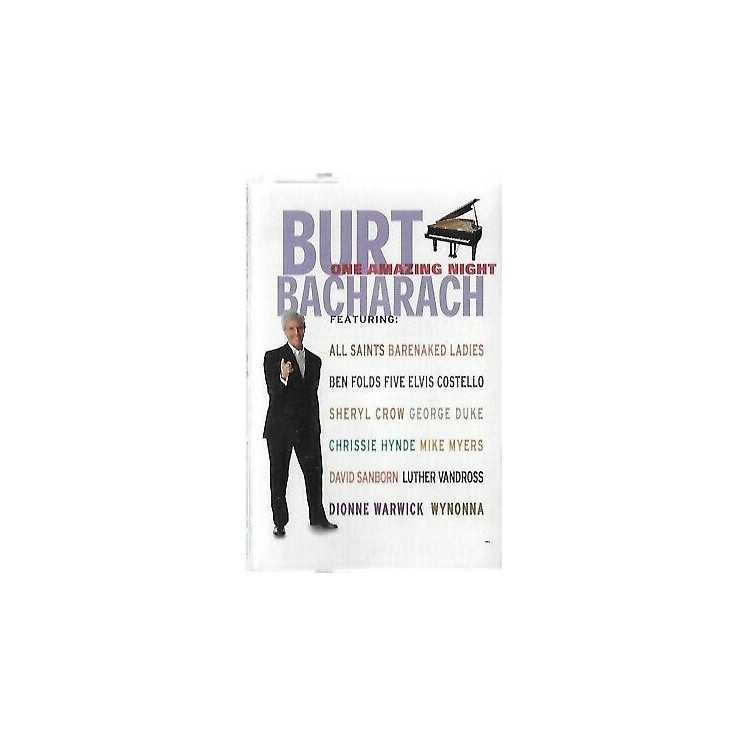 Musicassetta 071 Burt Bacharach: One Amazing Night - Edel 004382-4ERE
