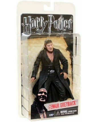 Harry Potter FENRIR GREYBACK 7" Action Figure with Wand/Base, Series 1 Neca Gd31