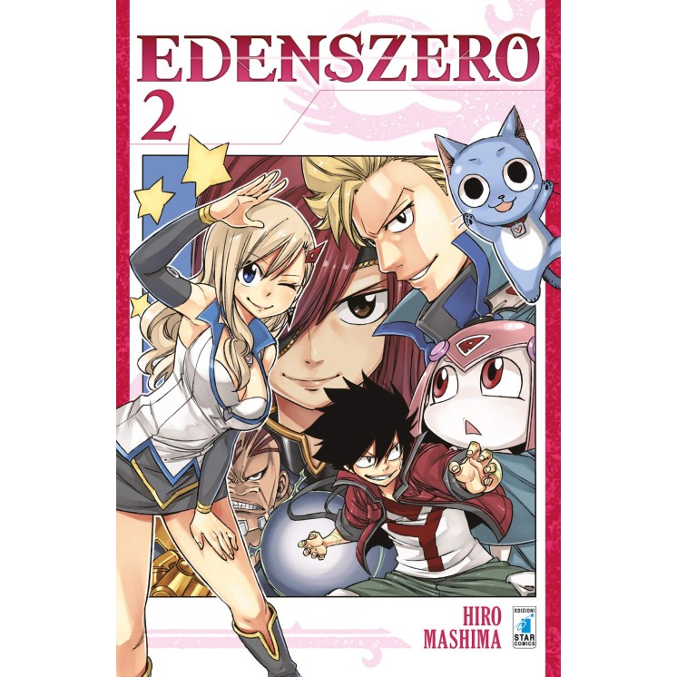 Edens Zero  2 di Hiro Mashima aut. Fairy Tail ed.Star Comics NUOVO