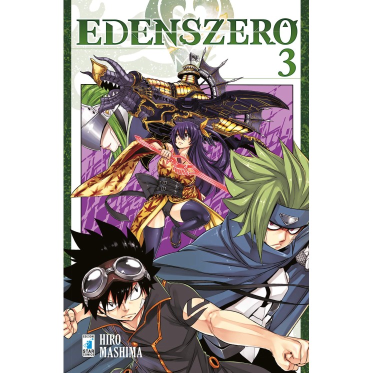 Edens Zero  3 di Hiro Mashima aut. Fairy Tail ed.Star Comics NUOVO