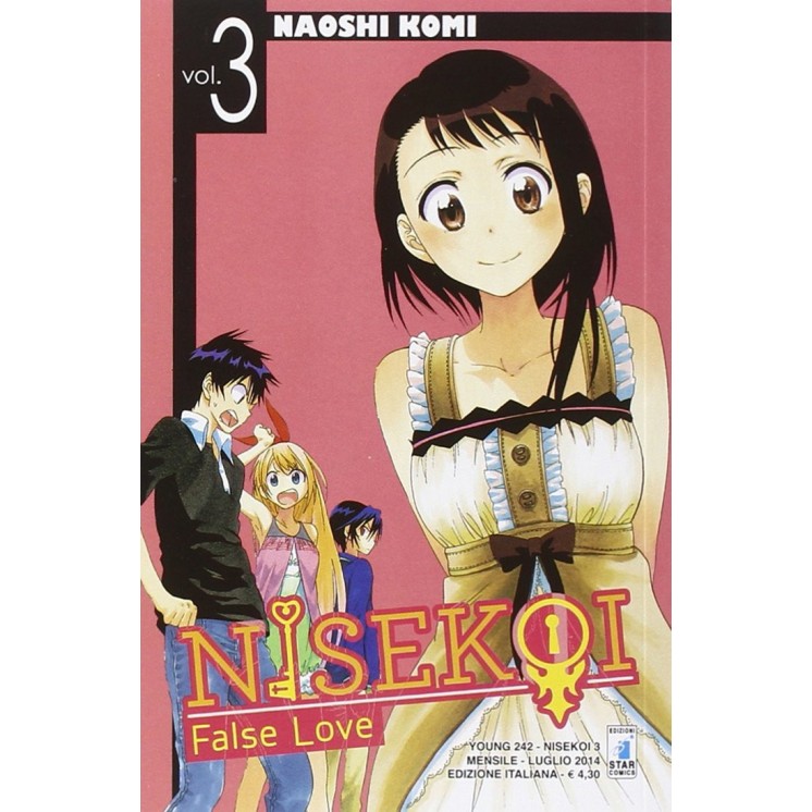 Nisekoi. False Love  3 di Naoshi Komi NUOVO ed. Star Comics