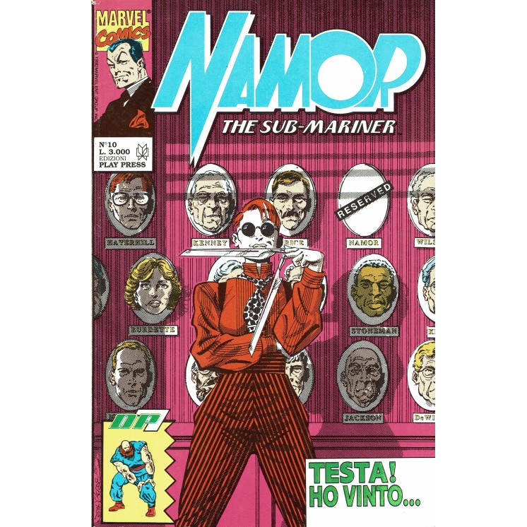 Namor  10 Testa! ho vinto... ed.Play Press
