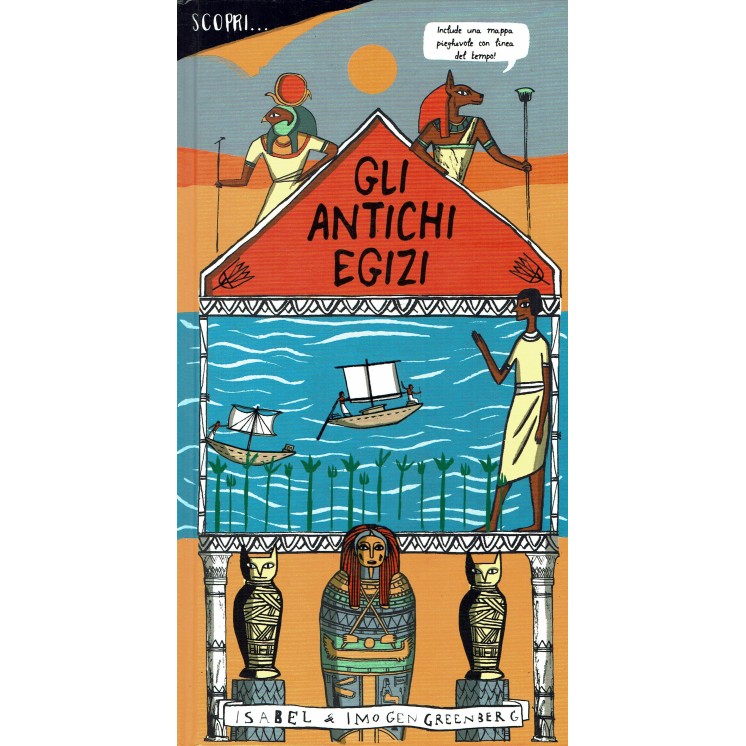 Isabel Greenberg: gli antichi egizi scopri ed.F.C.Panini NUOVO B30