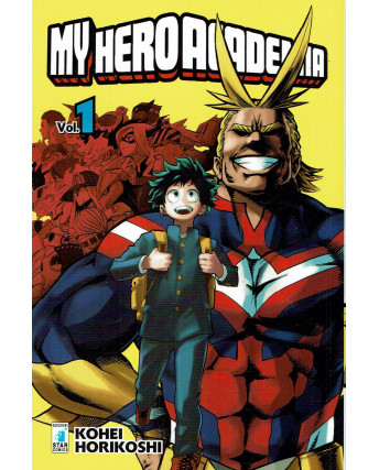 My Hero Academia  1 di K.Horikoshi ed.Star Comics NUOVO