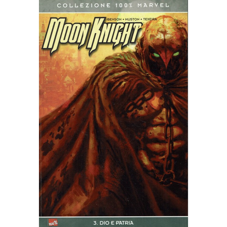 100% Marvel Moon Knight  3 Dio e Patria ed.Panini SU07
