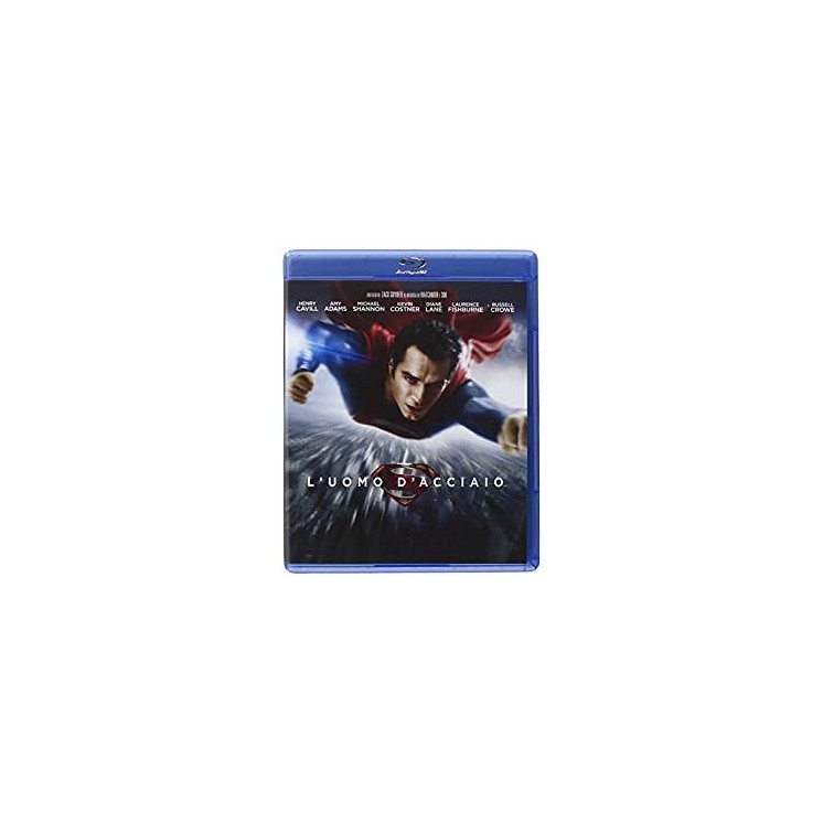 BLU-RAY L'uomo d'acciaio ITA usato ed. Warner Bros B18
