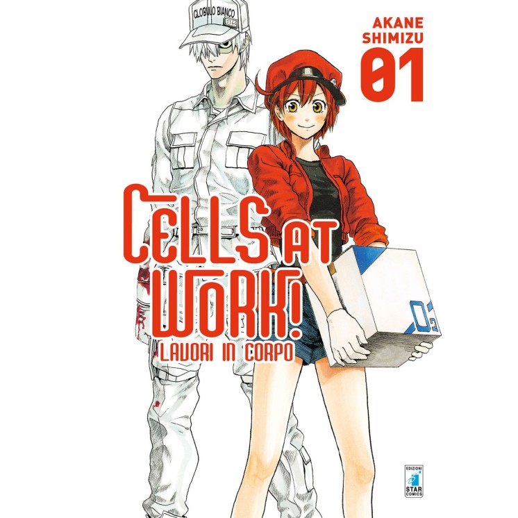Cells at work 01 di Akane Shimizu NUOVO ed.Star Comics