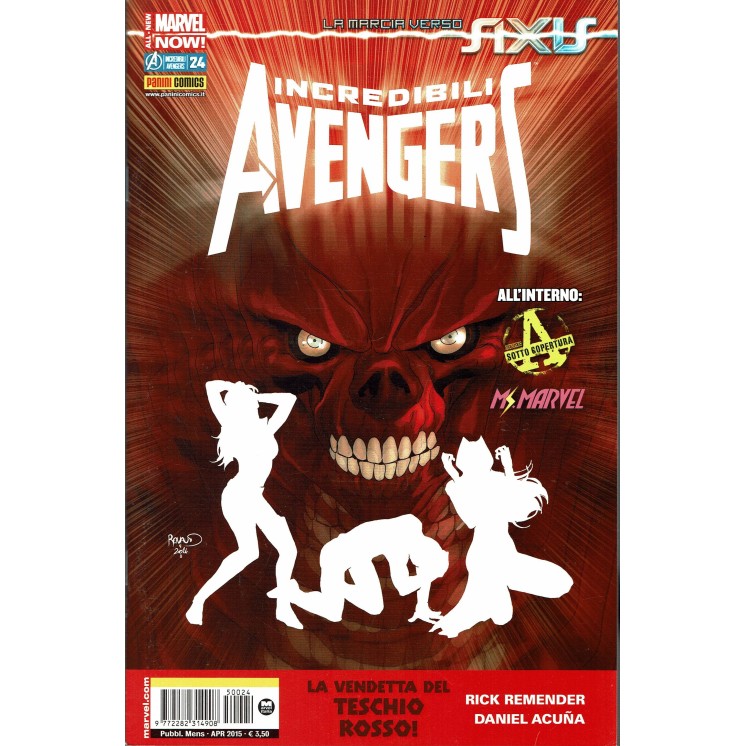 I Vendicatori presenta Avengers n.24 la vendetta del ed.Panini NUOVO