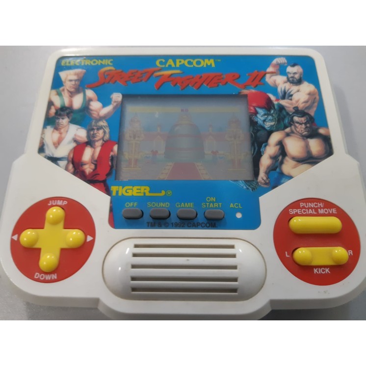 Street Fighter II Capcom Electronic Tiger FUNZIONANTE