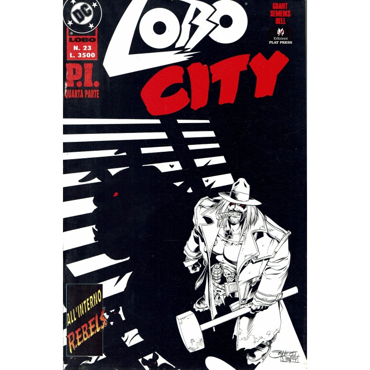 Lobo n.23 Lobo City di Grant e Dell ed. Play Press