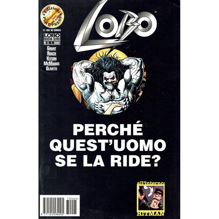Lobo Nuova Serie n. 5 di Alan Grant  ed. Play Press