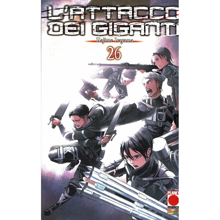 L'Attacco dei Giganti n.26 di Hajime Isayama - Prima Edizione Panini