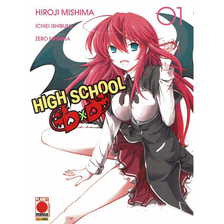 High School DXD n. 1 seconda ristampa di H.Mishima ed.Panini NUOVO
