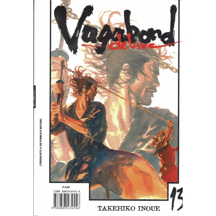 Vagabond Deluxe n.13 di Takehiko Inoue ed.Planet Manga 